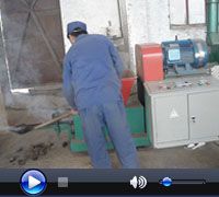 Video of Briquette Machine