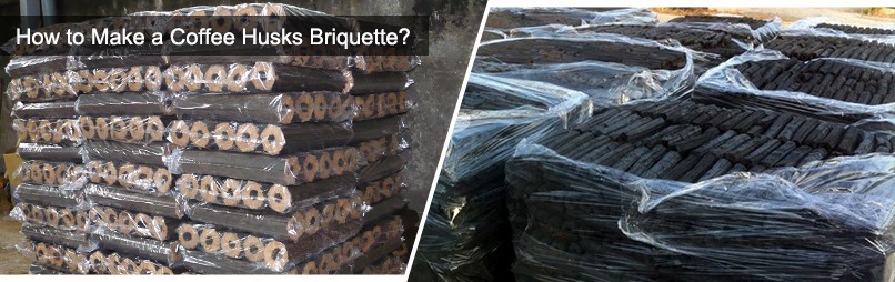 coffee husks briquettes