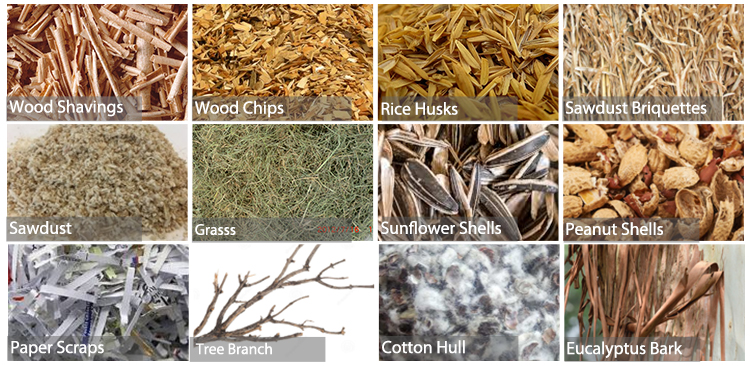 Raw Materials for Wood Briquetting Machinery