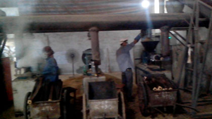 sawdust briquetting