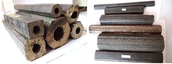 wood briquettes