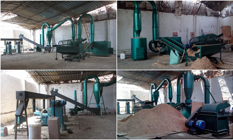low cost small scale biomass briquetting plant
