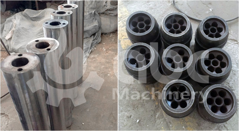 briquette press spare parts panch pole and briquetting mould