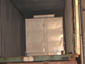 briquette press shipment