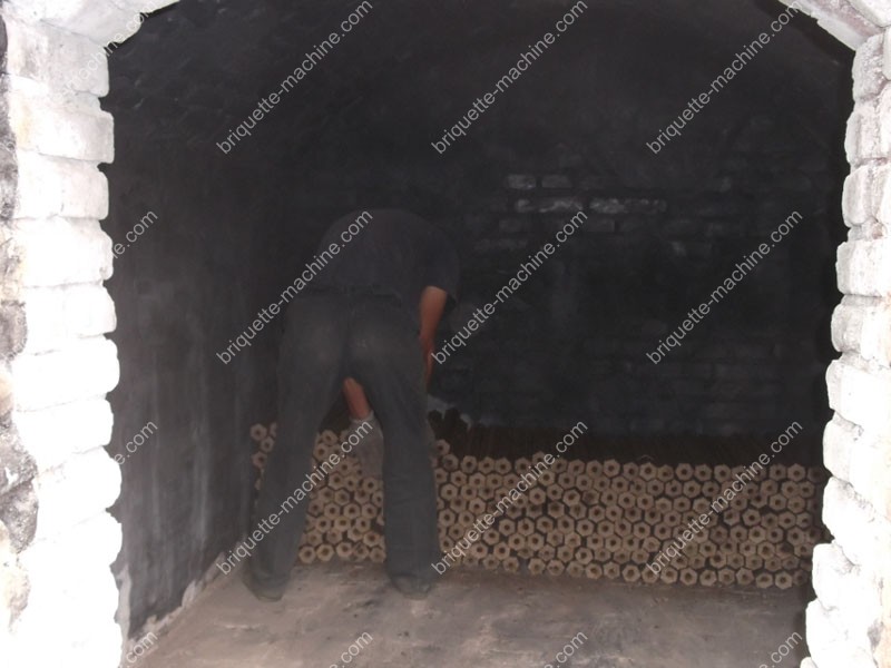 carbonizing kiln