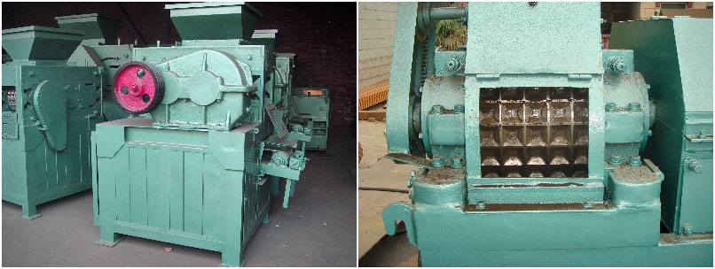 charcoal dust briquetting press for making coal and charocal briquettes