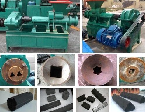 charcoal powder briquetting machine