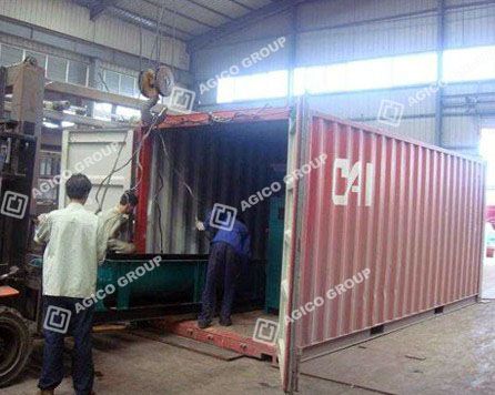 Complete Coal Briquette Plant Shipped to India