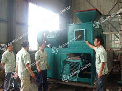 coal briquette press