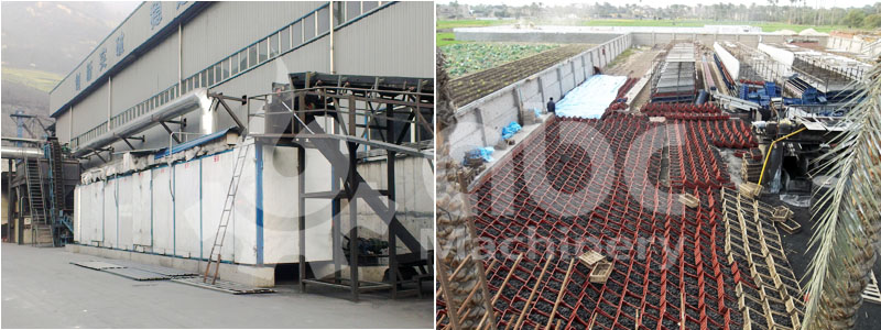 coal briquettes drying process