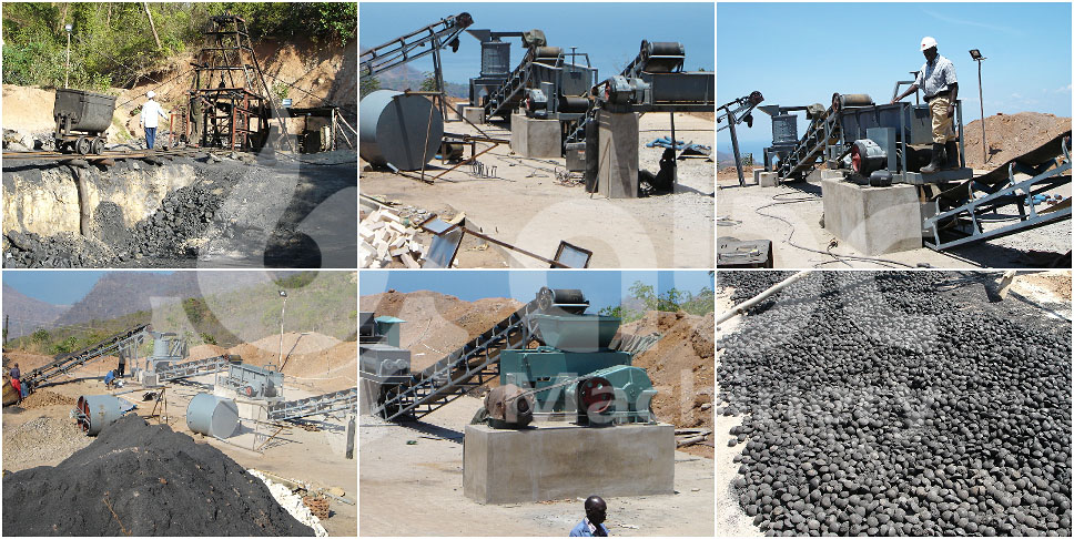 15 ton per hour coal briquetting production line project set up in Malawi