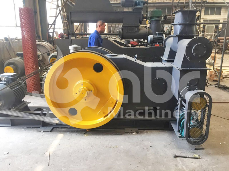coconut shell briquett pressing machine for industrial burner