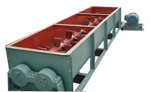 Mixer of briquette plant