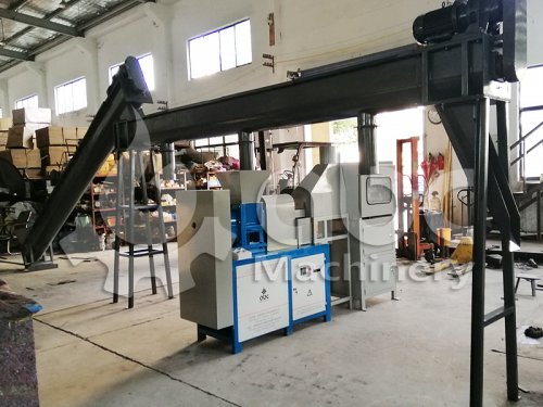 350kg/h Charcoal Briquette Machine Philippines Is Delivering