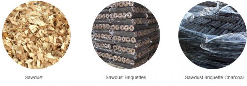 Sawdust Briquette Making Machine