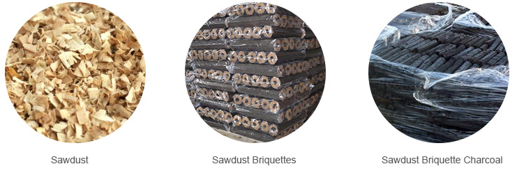 making briquettes from sawdust