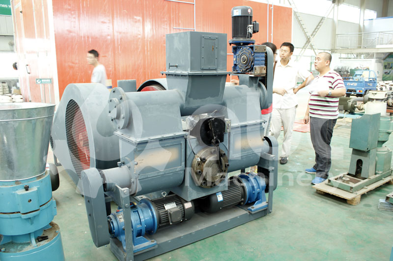 punching biomass briquette press for medium scale production