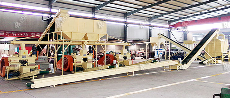 punching wood briquette machine business layout