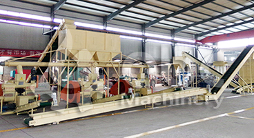 Punching Wooden Briquette Machine Plant