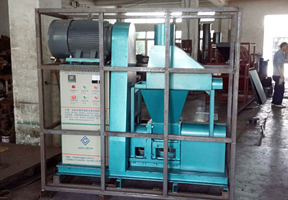 Rice Husk Briquette Making Machine Exported to Germany