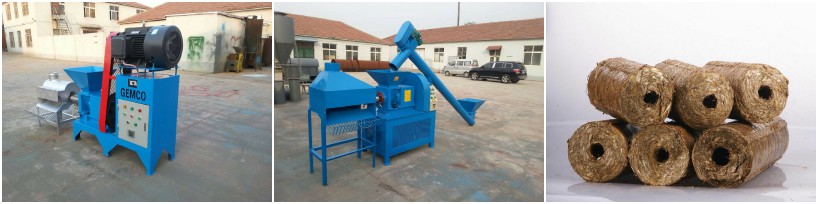 screw briquette press for sale