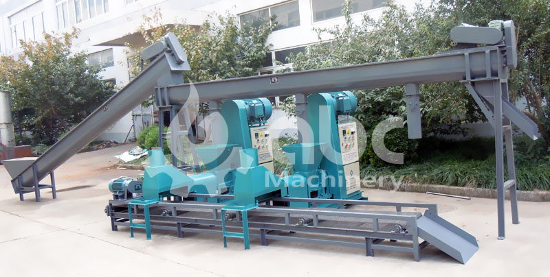 screw briquette production machine for small scale briqueting business