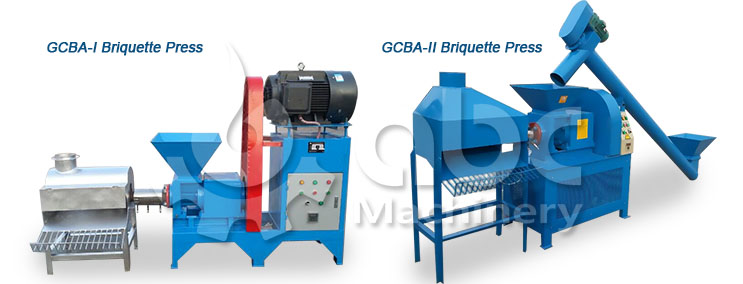 small biomass briquette press