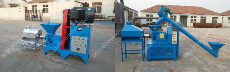 Small briquette press