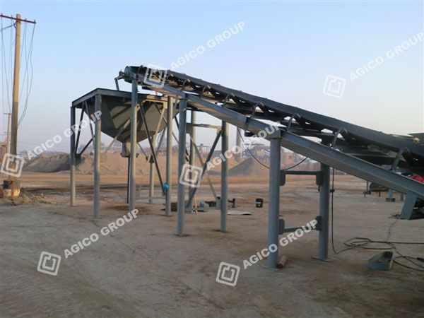 Mineral briquette line